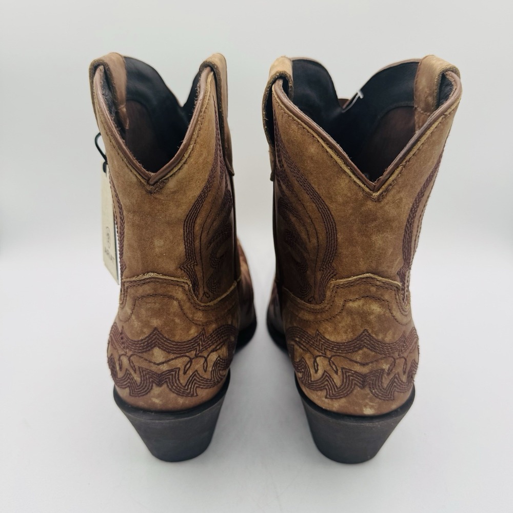 Ariat Chandler Boots Women's Size 10 Naturally Distressed Brown Leather - Picture 4 of 16